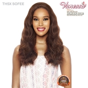 Vanessa Honey Brazilian Human Hair Swissilk Deep Lace Front Wig - TH5X SOFEE